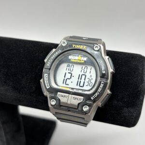 Timex Ironman Triathlon Shock Indiglo T5K582 30 Lap Diver WR 200M Mens Watch Blk